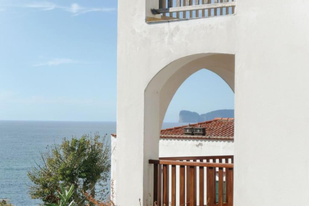 Terrazza Vista Mare 3 Camere 2 Bagni Alghero Eksteriør billede